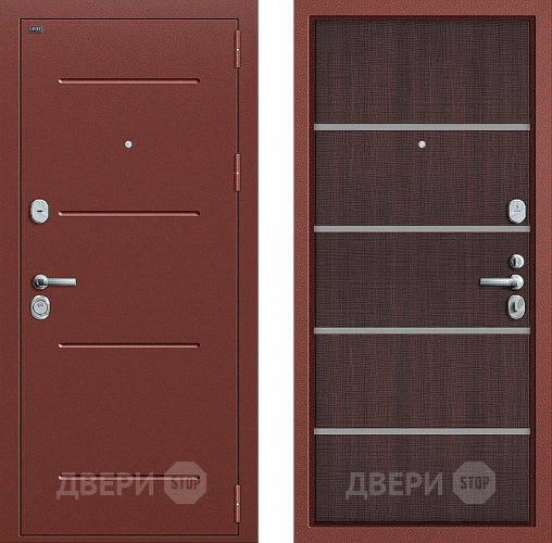 Дверь Groff Т2-204 Wenge Crosscut в Дедовске