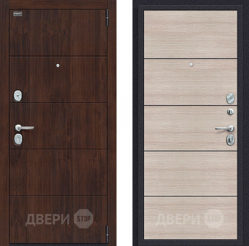 Дверь Bravo Porta S-3 4/П50 (AB-6) Cappuccino Veralinga в Дедовске