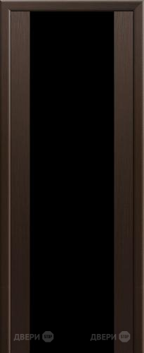 Межкомнатная дверь ProfilDoors 8X венге мелинга (черный триплекс) в Дедовске