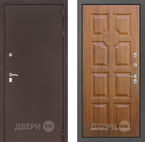 Дверь Лабиринт (LABIRINT) Classic антик медь 17 Дуб золото в Дедовске