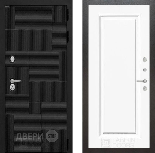 Дверь Лабиринт (LABIRINT) Pazl 27 Белый (RAL-9003) в Дедовске